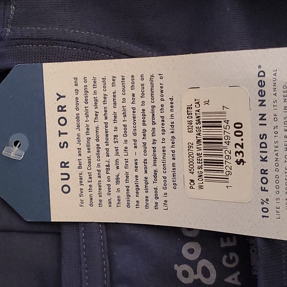 LIFE IS GOOD π WInter Collection - Price is Per Shirt! - RRP$32 NWT - You $21 - Picture 8 of 10